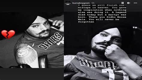 Sidhu Moose Wala death: Grammy winners Drake and Burna Boy mourn Sidhu ...