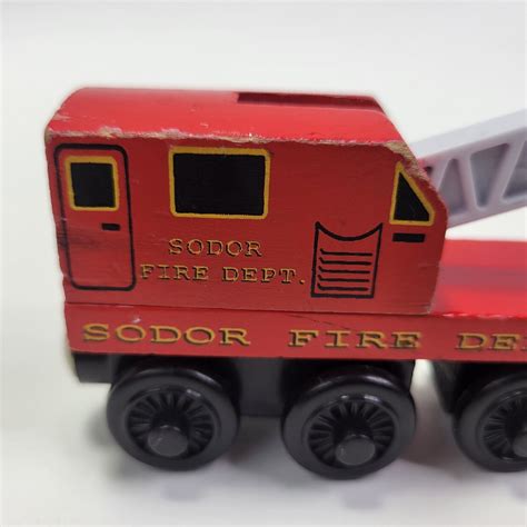 Thomas the Train Fire Train Wooden Railway Tank | Ubuy India