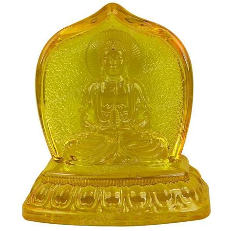 Feng Shui Glass Gautam Buddha Statue Showpiece – Reiki Crystal Products LLP