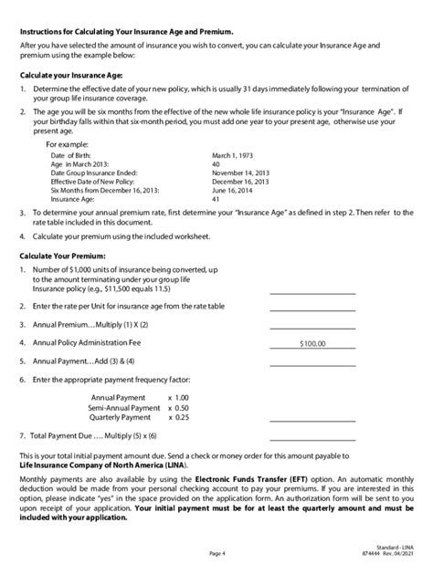 Fillable Online NYL LINA Conversion of Group Life Insurance to an ...