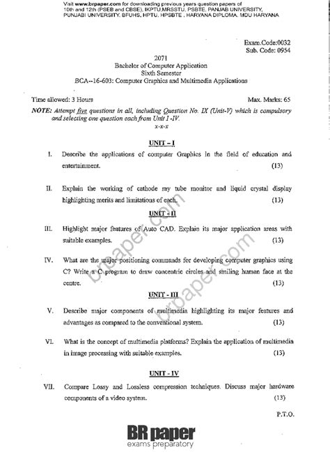 CGMA(6th)May2021 - PREV YEAR QUESTION PAPER - Bachelour of Computer ...