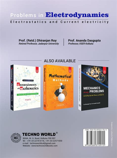 Problems in Electrodynamics: Electrostatics and Current Electricity (P