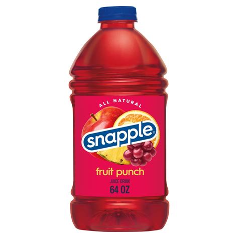 Snapple Fruit Punch Juice Drink, 64 fl oz - Price Rite