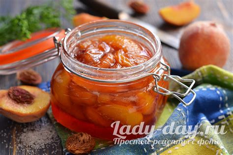 Варенье из персиков дольками на зиму, простой рецепт | Простые рецепты ...