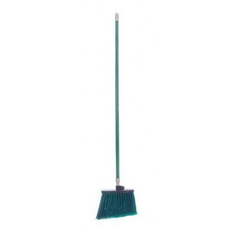 Carlisle Foodservice Angle Broom Flagged Bristl, 56", Grn, PK12 ...