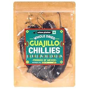 Urban Platter Whole Dried Guajillo Chillies, 40g (Mexican Chilli ...