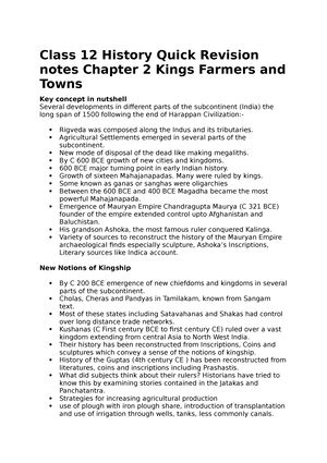 Class 12 History Quick Revision notes Chapter 6 Bhakti Sufi Traditions ...