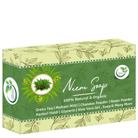 Buy Nairas Organic Essentials - Anti-Bacterial Neem Soap with Neem ...