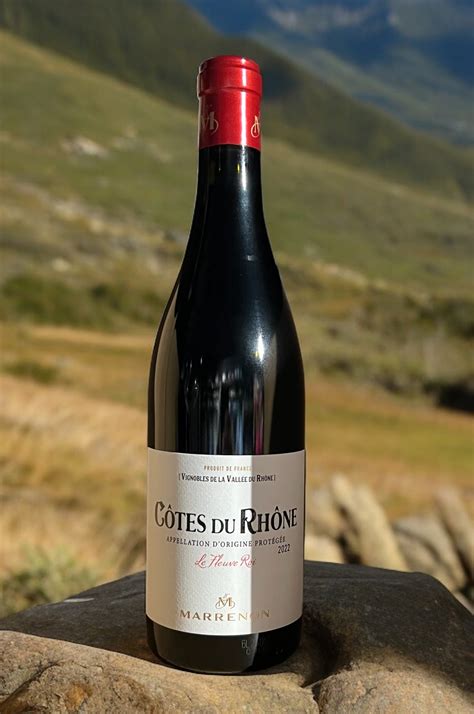 Marrenon Les Belles Echappées Le Fleuve Roi Côtes du Rhône 2022 75 cL ...