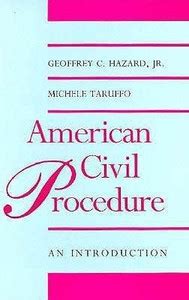 American Civil Procedure: Buy American Civil Procedure by Hazard, Jr ...