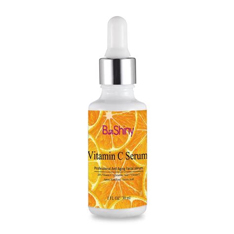 Vitamin C Serum for face with Hyaluronic Acid, 20% Vitamin C & E ...