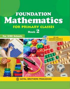 ICSE - Foundation Mathematics for Primary Classes Book - 2 (With CD ...