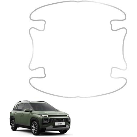 Autokaar Car Door Handle Protector Sticker PU Finger Scratch Guard ...