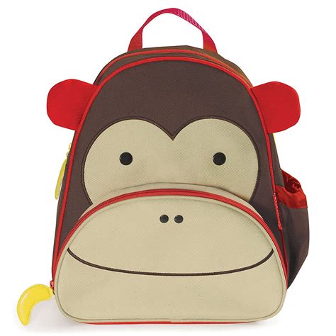 Buy Skip Hop Zoo Little Kid Backpack, Monkey for Kids Ages 3-6 Years ...
