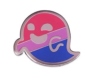 Color Ghost Enamel Pins Halloween Cartoon Metal Brooch Backpack Hat Bag ...