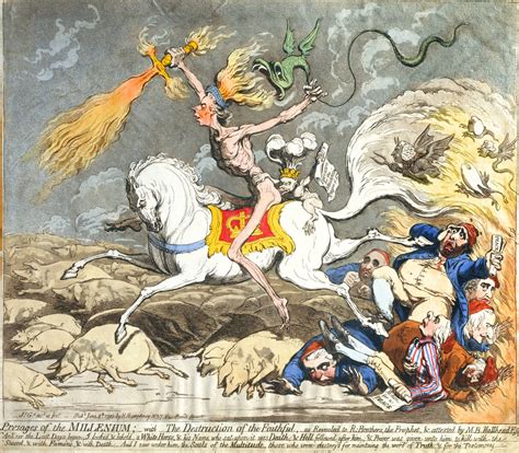 Vorzeichen des Jahrtausends, veröffentlicht von Hannah Humphrey im Jahr ...