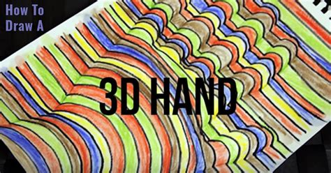 Image result for 3D Hand Drawing Tutorial