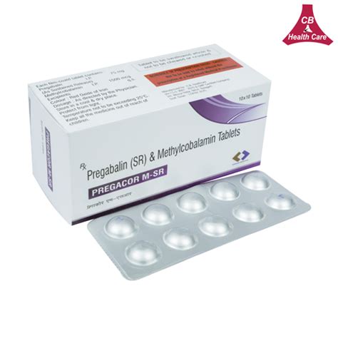 Pregabalin (SR) + Methylcobalamin (10*10) Tablets C.B. Healthcare