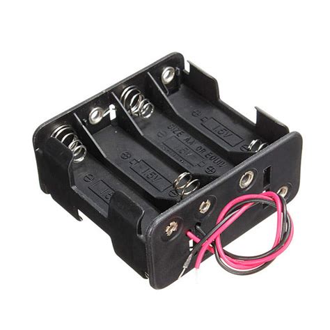 REES52 8 x AA Thicken 9V Battery Holder, battery holder, battery holder ...