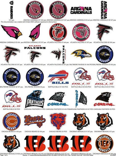 Sports Team Logos Football