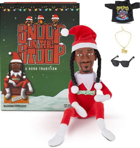Snoop Dogg Snoop on a Stoop Christmas Elf Doll – Yaxa Colombia