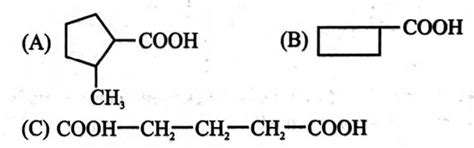 Which of the following alkynes will give following three products (A ...
