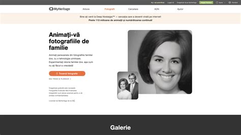 MyHeritage Deep Nostalgia™, tehnologie de învățare profundă pentru ...