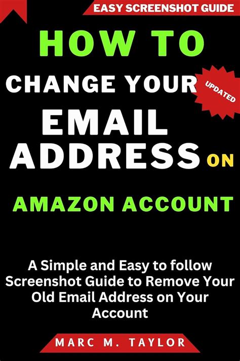 How To Change Your Email Address On Amazon Account: A Simple and Easy ...