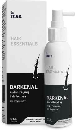Formen Darkenal Anti Greying Hair Serum | 2% Greyverse | No Synthetic ...