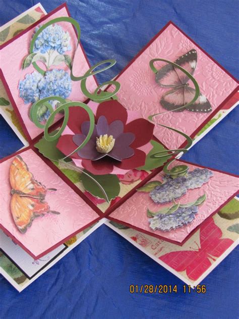 Explosion Box Card Tutorial 的图像结果