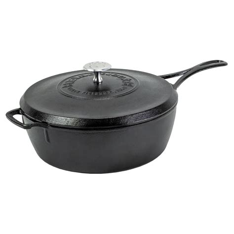 Lodge Blacklock Cast Iron Deep Skillet | Lehman's