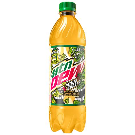 Mountain Dew, Maui Burst, Dew With A Blast Of Pineapple Flavor ...