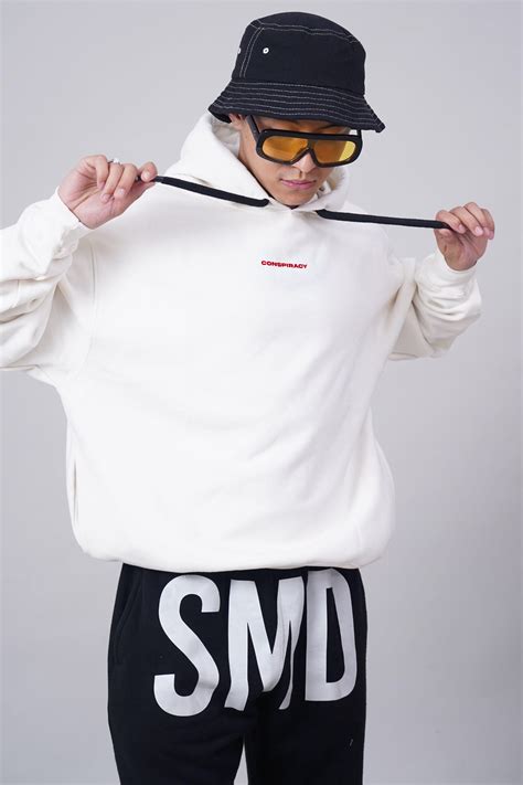 Conspiracy : Heavyweight Baggy Hoodie For Men and Women (Black String ...