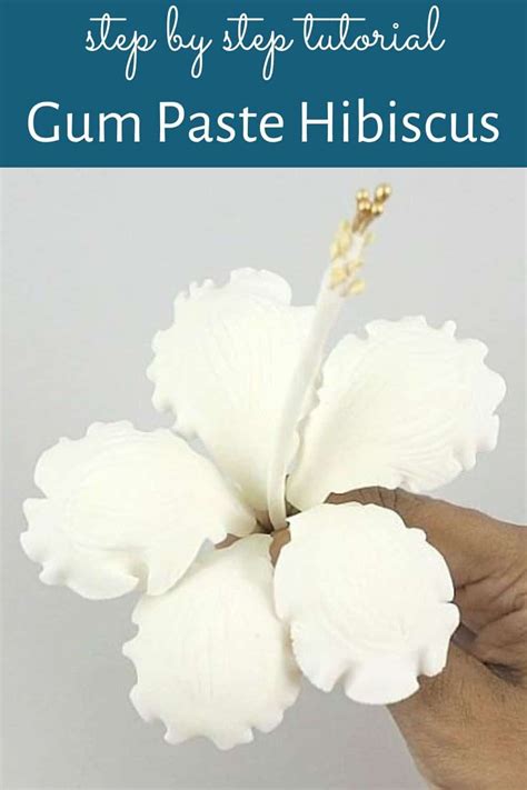 Image result for Gumpaste Hibiscus Tutorial