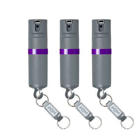 Buy POM Pepper Spray Flip Top Snap Hook - Maximum Strength OC Spray ...