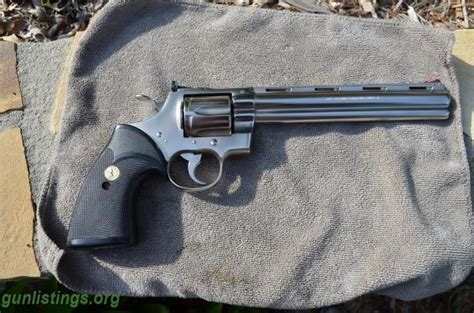 Image result for 8 Inch Nickel Plated Colt Python Reviews