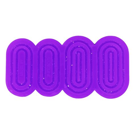 The Mould Story - Druzy Ringed Oval Mould