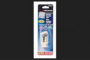 Monster Category 6 90 Degree Keystone Jack : Amazon.in: Industrial ...