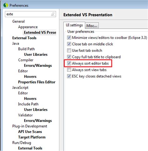 Eclipse Alphabetical Sort Name in Java Pro RAM 的图像结果