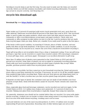 Fillable Online How Do I Recycle?: Common Recyclables - US EPA Fax ...
