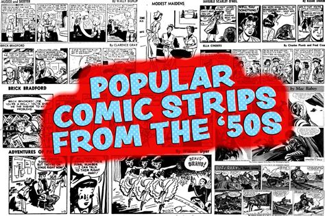 Favorite fifties funnies: 50 popular comic strips from the 1950s - Click Americana