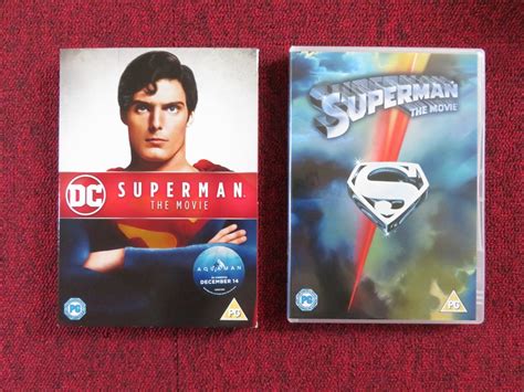 SUPERMAN THE MOVIE (DVD) CHRISTOPHER REEVE MARLON BRANDO 1978 REGION 2 ...