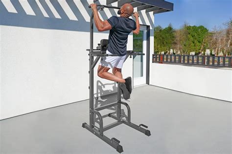 Buy ProsourceFit Dip Stand Station, Heavy Duty Adjustable Height Upper ...