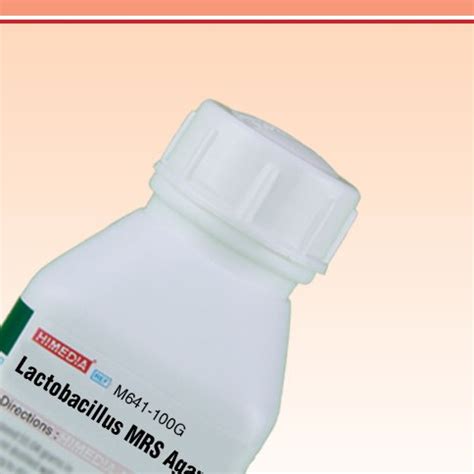 HiMedia M641-100G Lactobacillus MRS Agar, 100 g : Amazon.in: Industrial ...