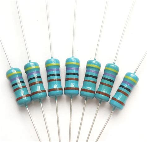 Image result for 4.7K Ohm Resistor Color Code