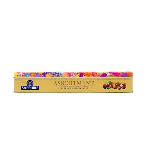 Assortment - Almonds, Raisins, Hazelnuts covered in Milk Chocolate 300 ...