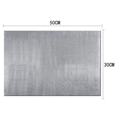 Buy 5mm Heat Shield 4PCS Thermal Sound Insulation Proofing Deadener Mat ...