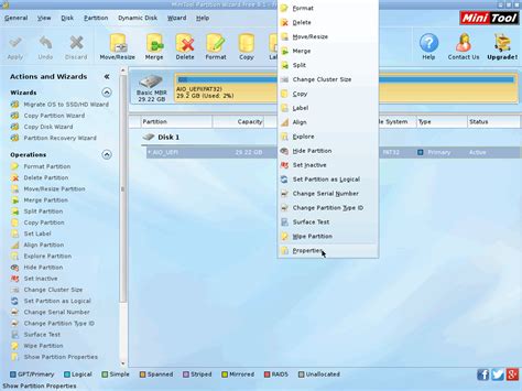 Image result for MiniTool Partition Wizard Bootable Screen