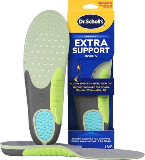 Dr. Scholl's Insoles for Women Extra Support Pain Relief Orthotics Shoe ...