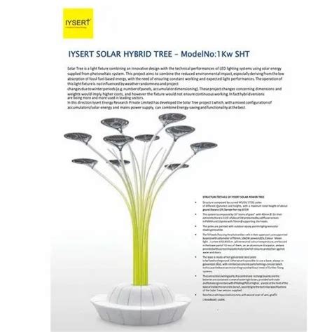 Solar Tree - 500 Watt Smart Power Tree Manufacturer from Jaipur